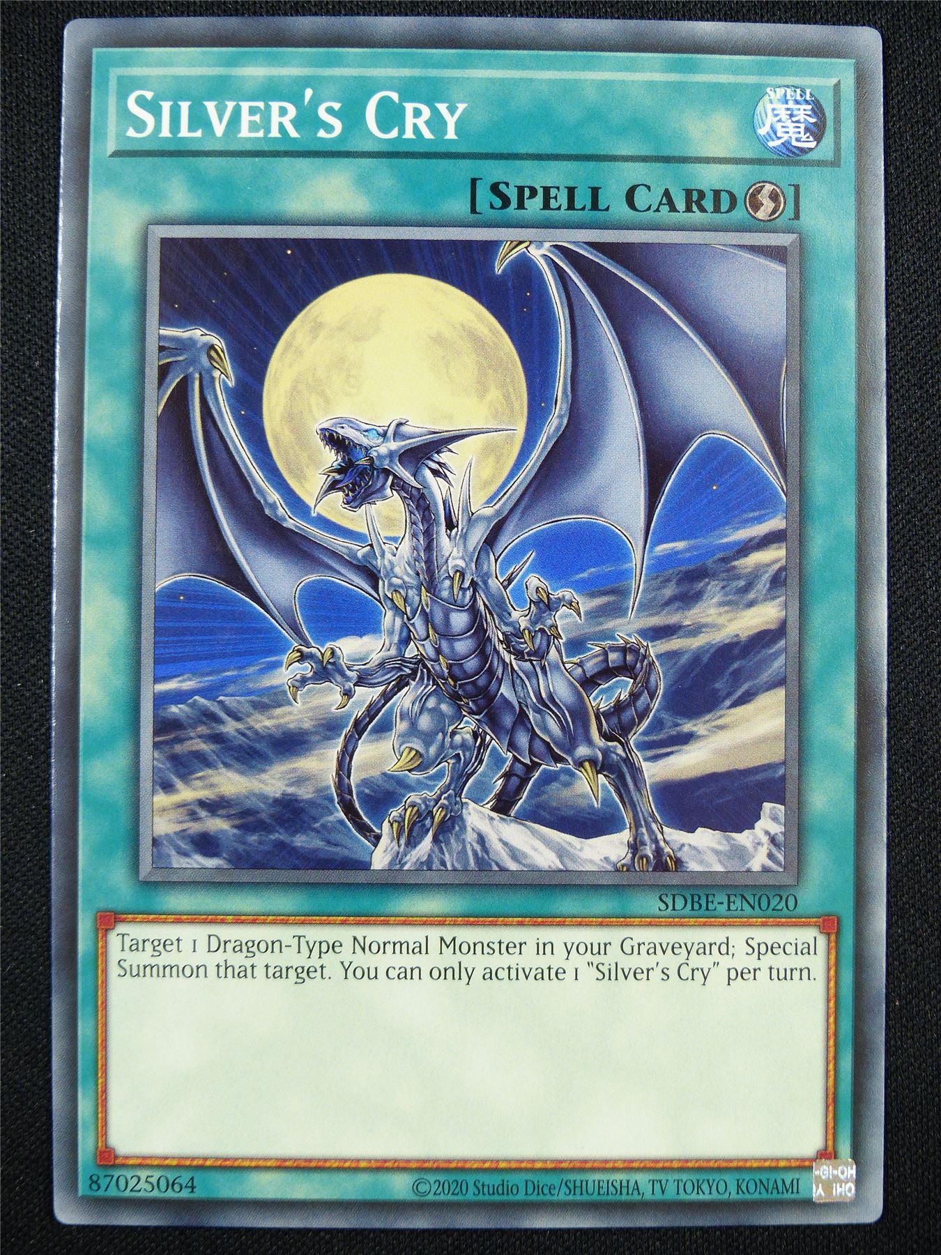 Silver's Cry SDBE - Yugioh Card #3GV