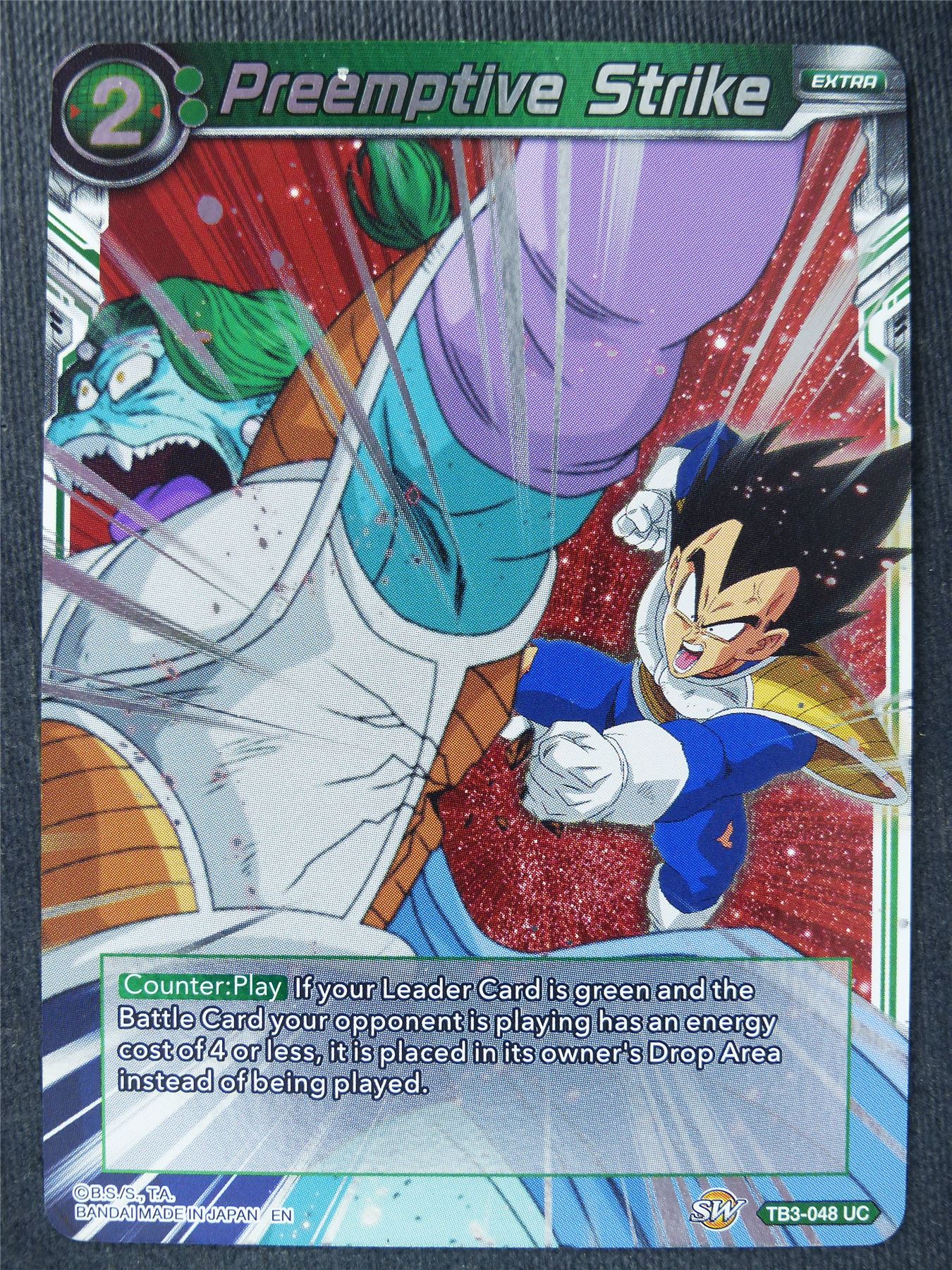Preemptive Strike Foil - Dragon Ball Super Cards #UP