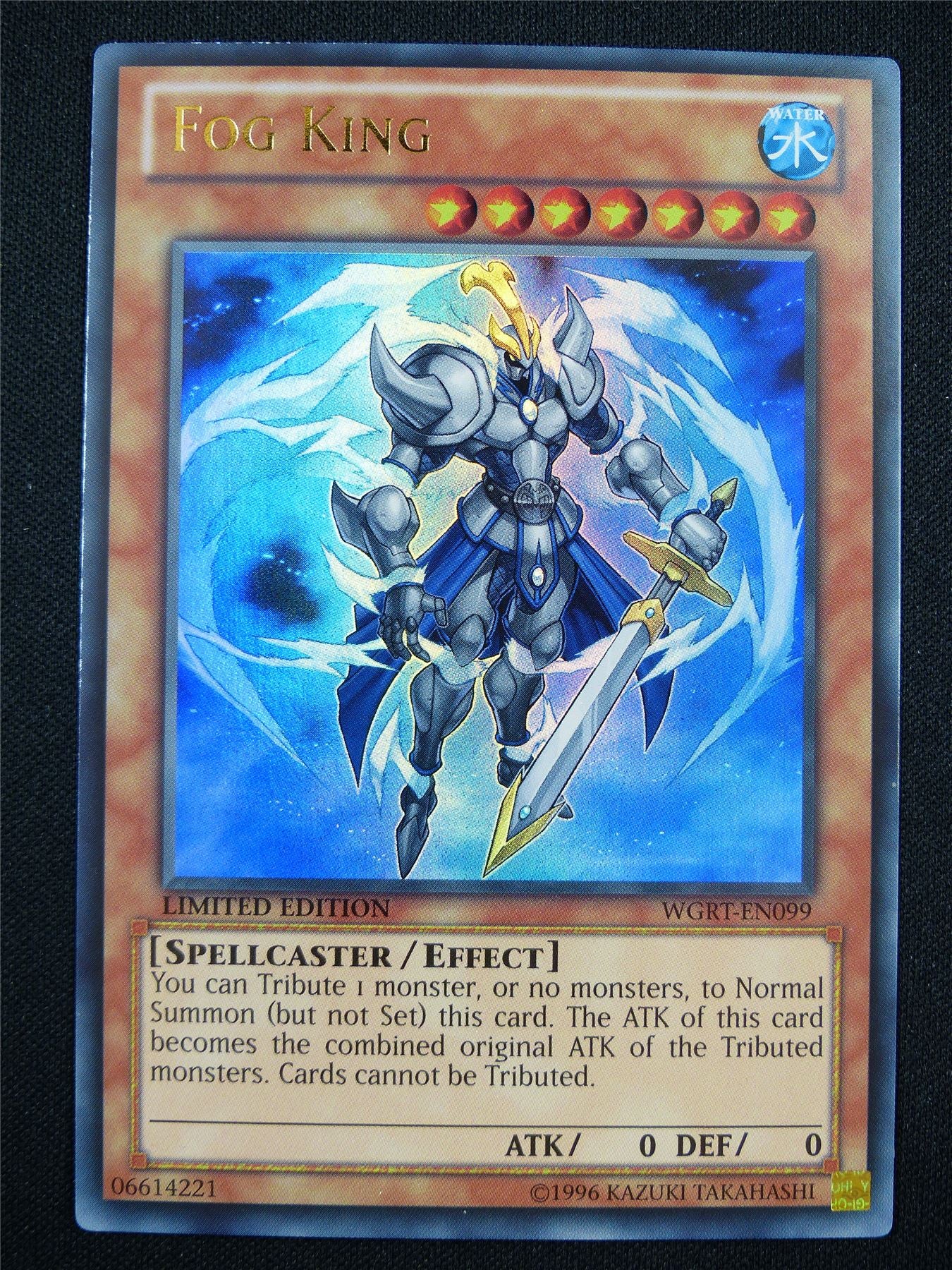 Fog King WGRT Ultra Rare - lim ed Yugioh Card #3EI