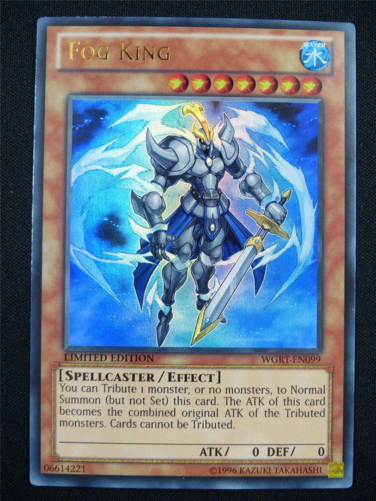 Fog King WGRT Ultra Rare - lim ed Yugioh Card #3EI