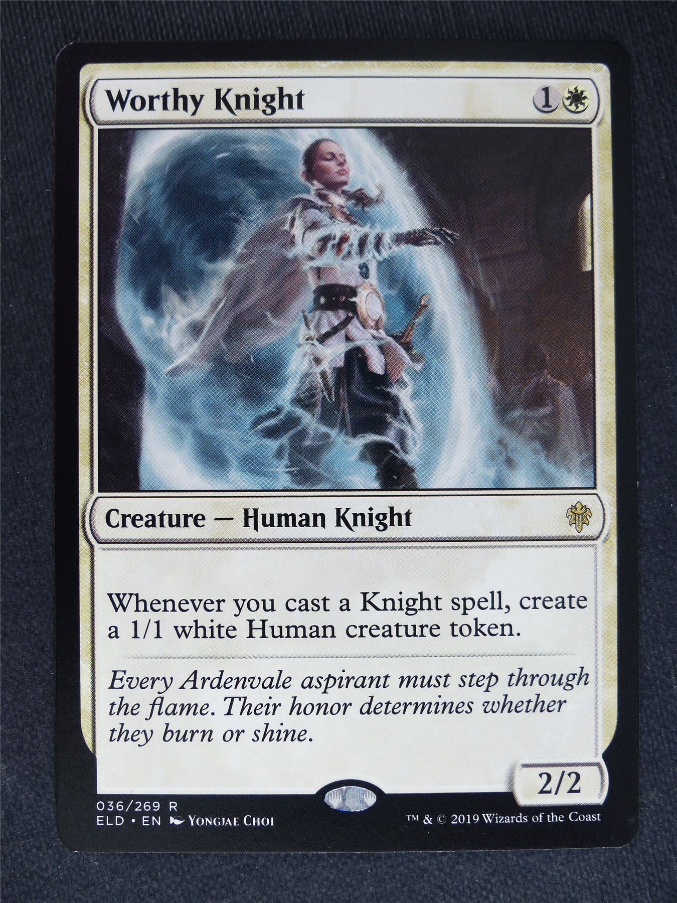 Worthy Knight - Mtg Mgic Cards #TO