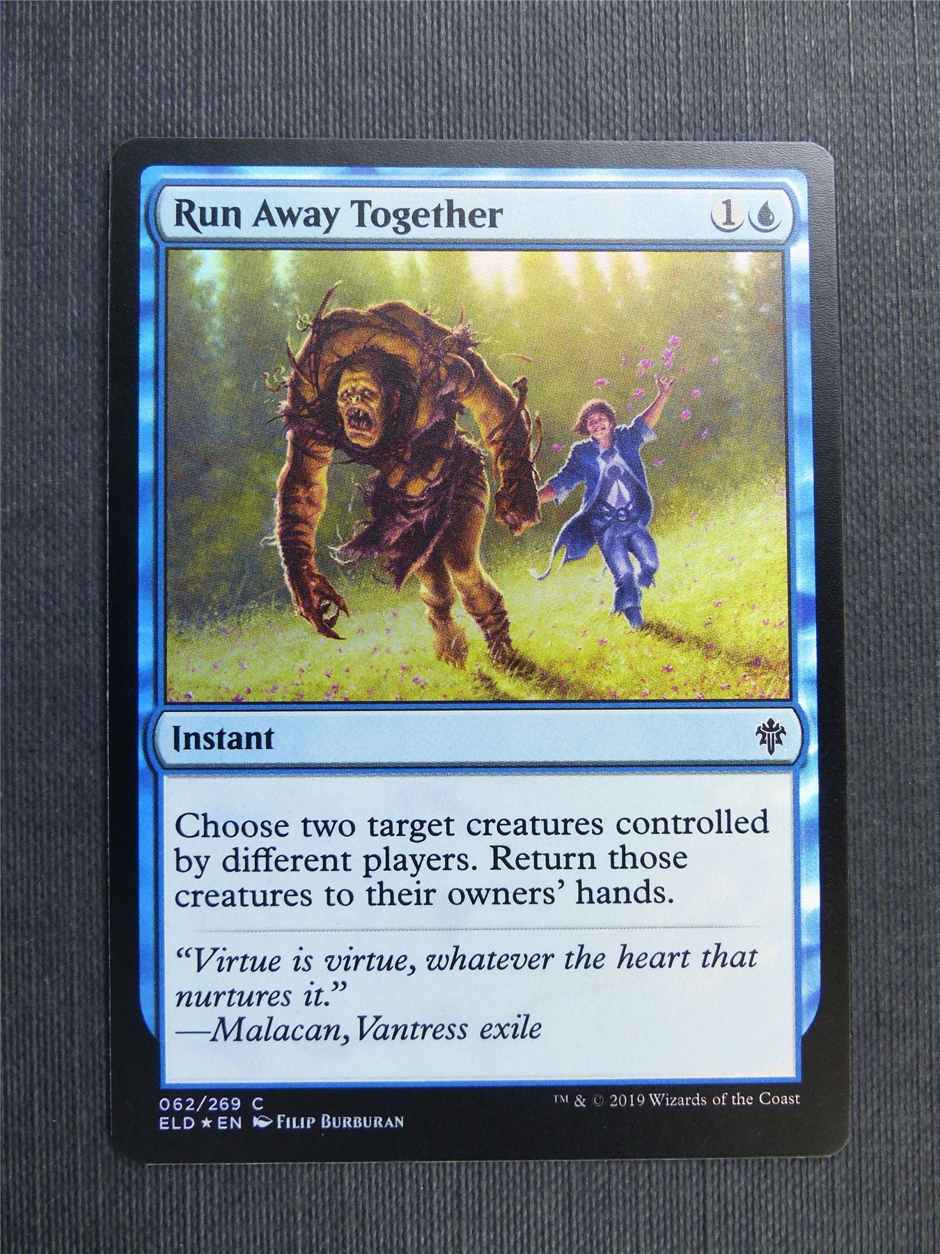 Run Away Together Foil - Mtg Magic Cards #4A5