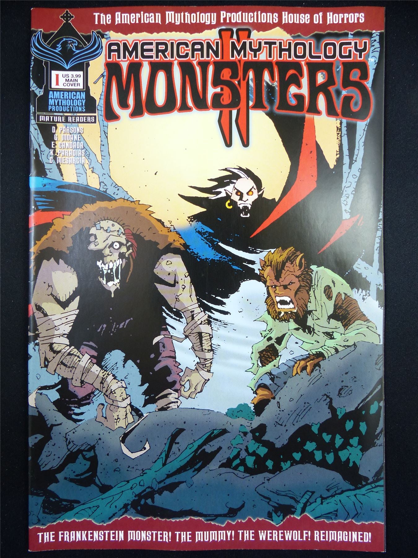 AMERICAN Mythology Monsters #1 - Jan 2023 Mythology Comic #1T0