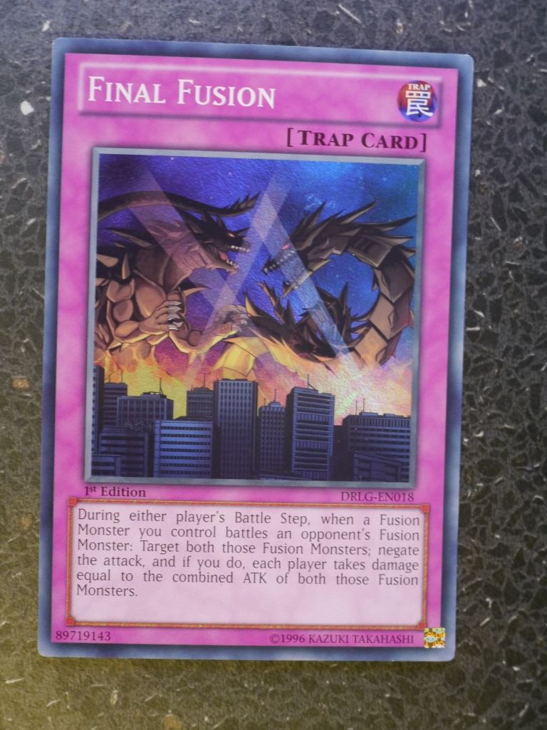 Yugioh Cards: FINAL FUSION DRLG  SUPPER RARE # 3H53