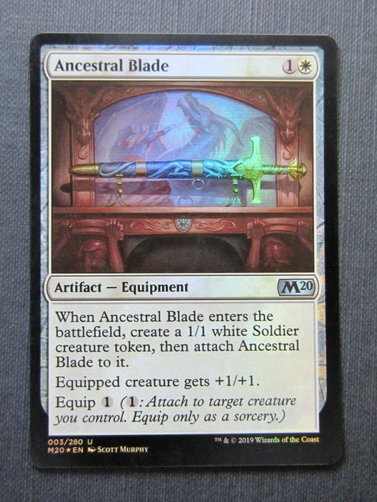 Ancestral Blade Foil - Mtg Magic Cards #A6