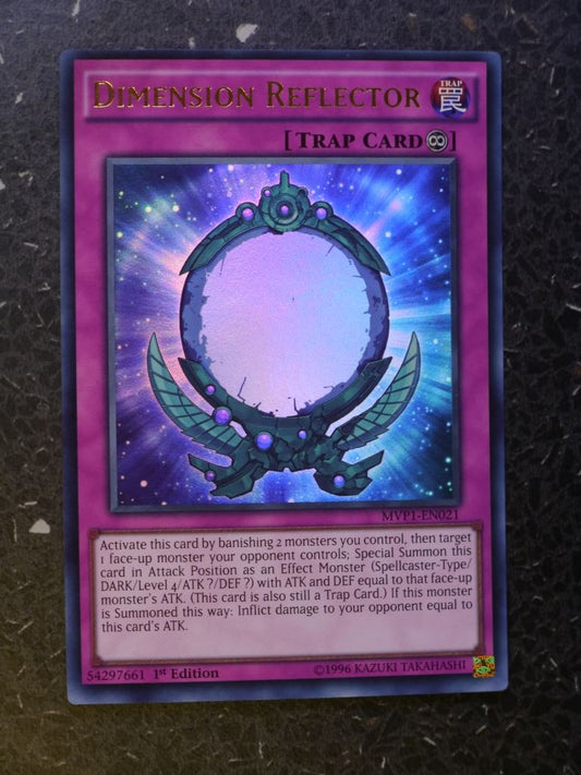 Yugioh Cards: DIMENSION REFLECTOR MVP1 SUPER RARE # 4A13