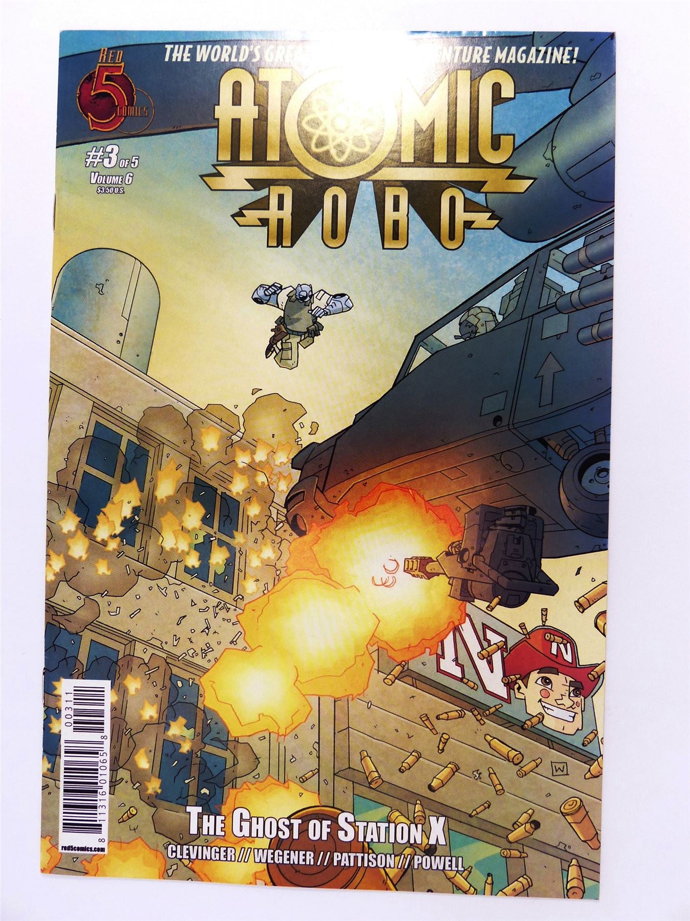 Atomic Robo #3 - Red 5 Comics - Comic # 1E90