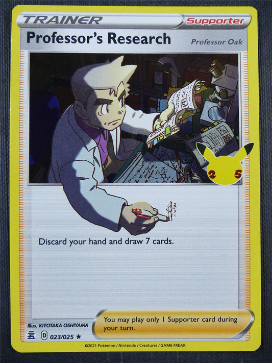 Professor's Research 023/025 Holo - Pokemon Card #8VZ