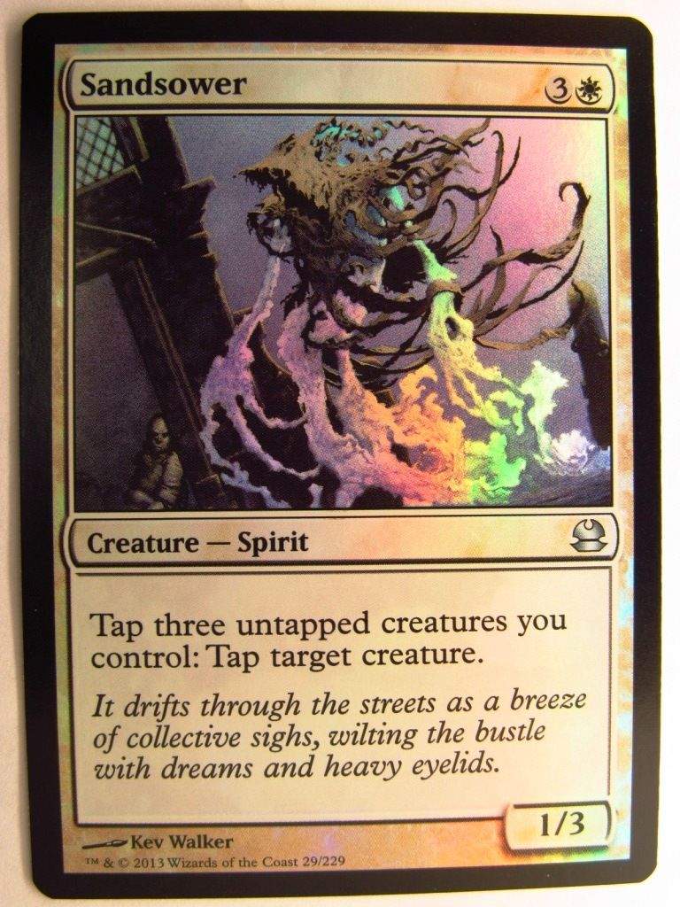 MTG magic the gathering CCG: SANDSOWER FOIL: MODERN MASTERS