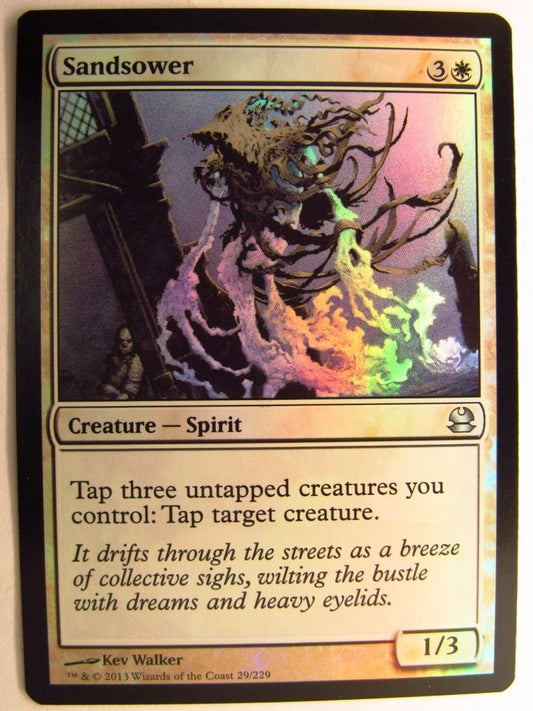 MTG magic the gathering CCG: SANDSOWER FOIL: MODERN MASTERS