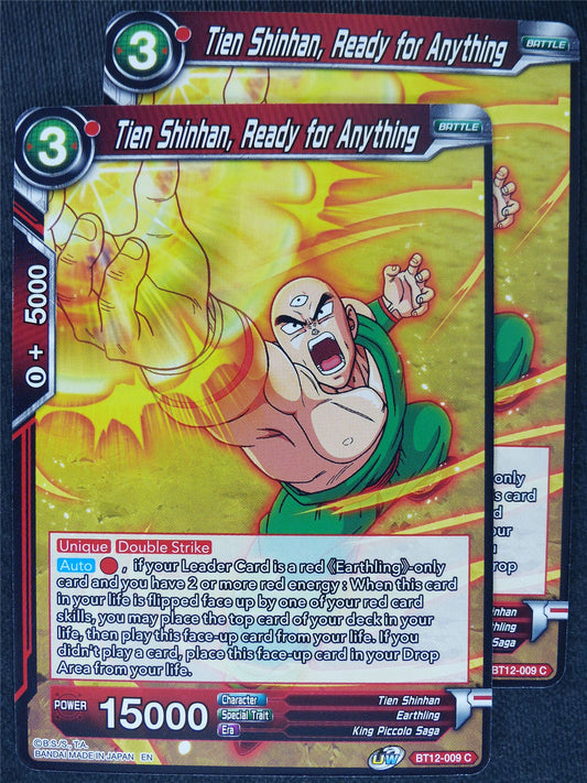 Tien Shinhan Ready for Anything x2 #PW