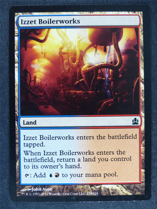 Izzet Boilerworks - Mtg Magic Cards #NV