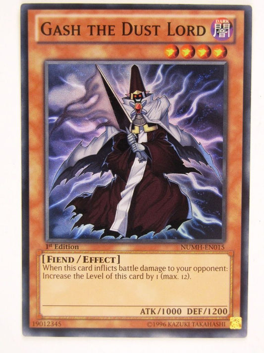 Yugioh CCG: GASH THE DUST LORD NUMH SUPER RARE