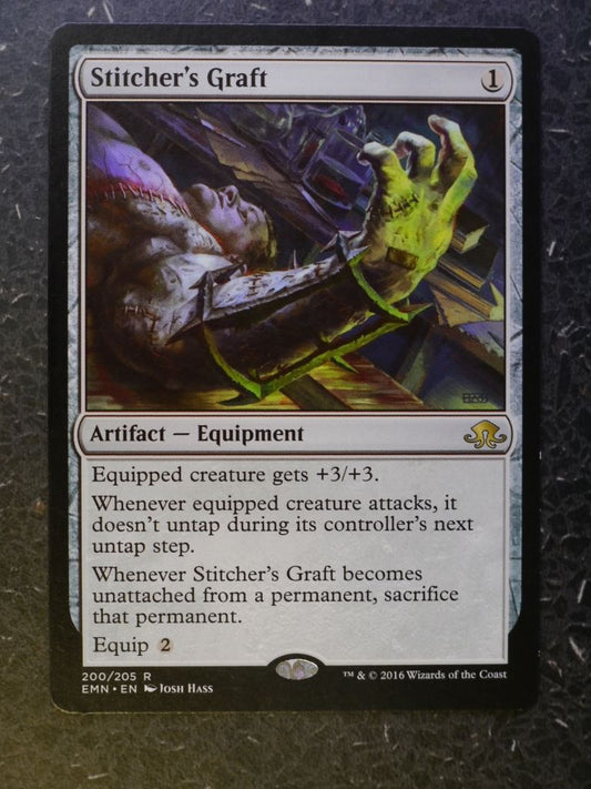 MTG Magic Cards: STITCHER'S GRAFT # 7J72