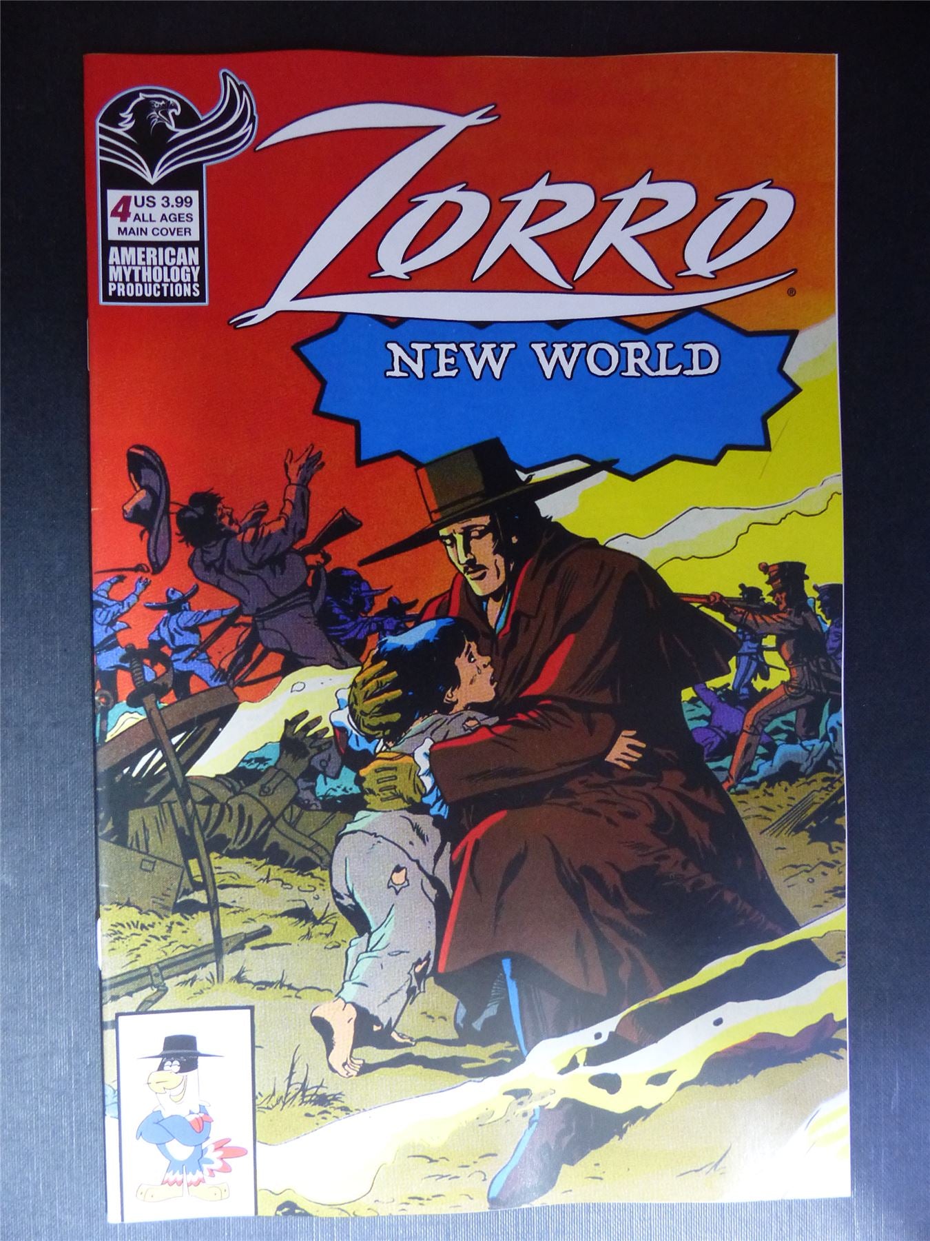 ZORRO: New World #4 - May 2022 - Mythology Comics #1W9