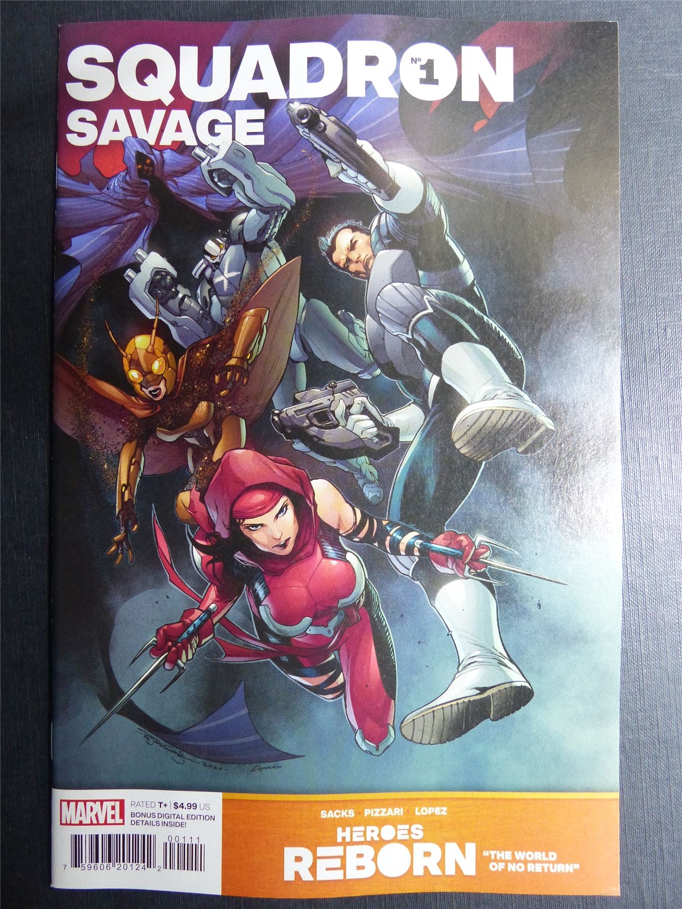 HEROES Reborn: Squadron Savage #1 - Aug 2021 - Marvel Comics #1D