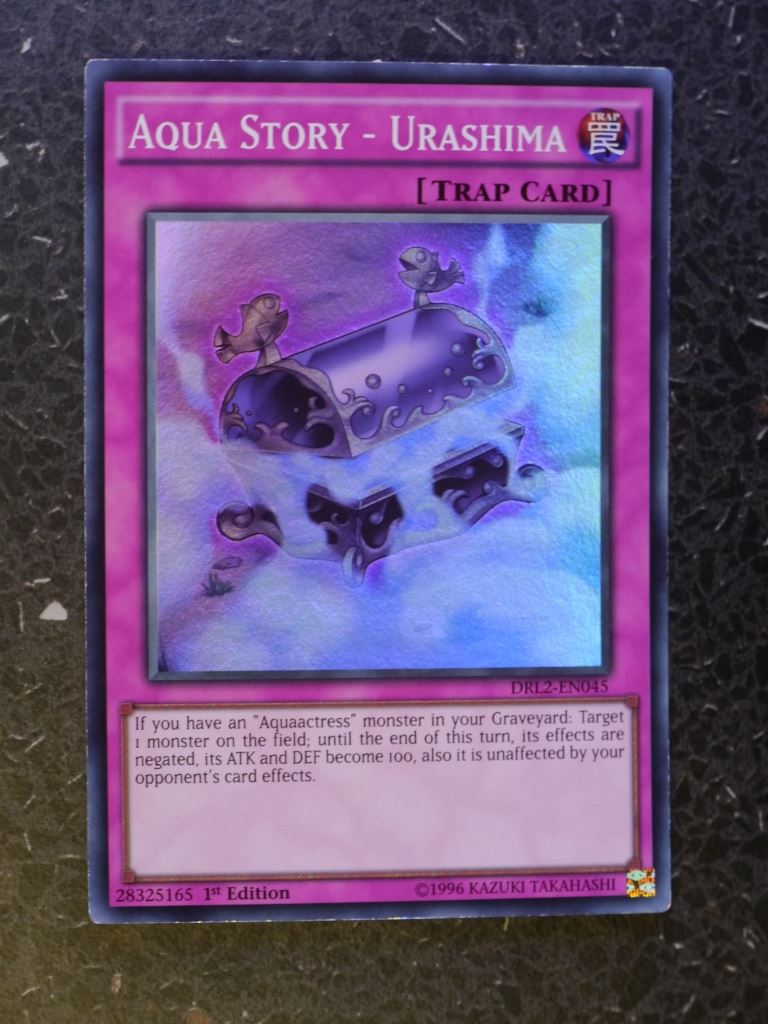 Yugioh Cards: AQUA STORY- URASHIMA DRL2 SUPER RARE # 3F47