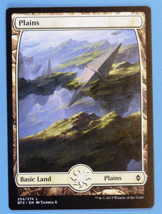 Plains - Full Art - Mtg Card # 2I51