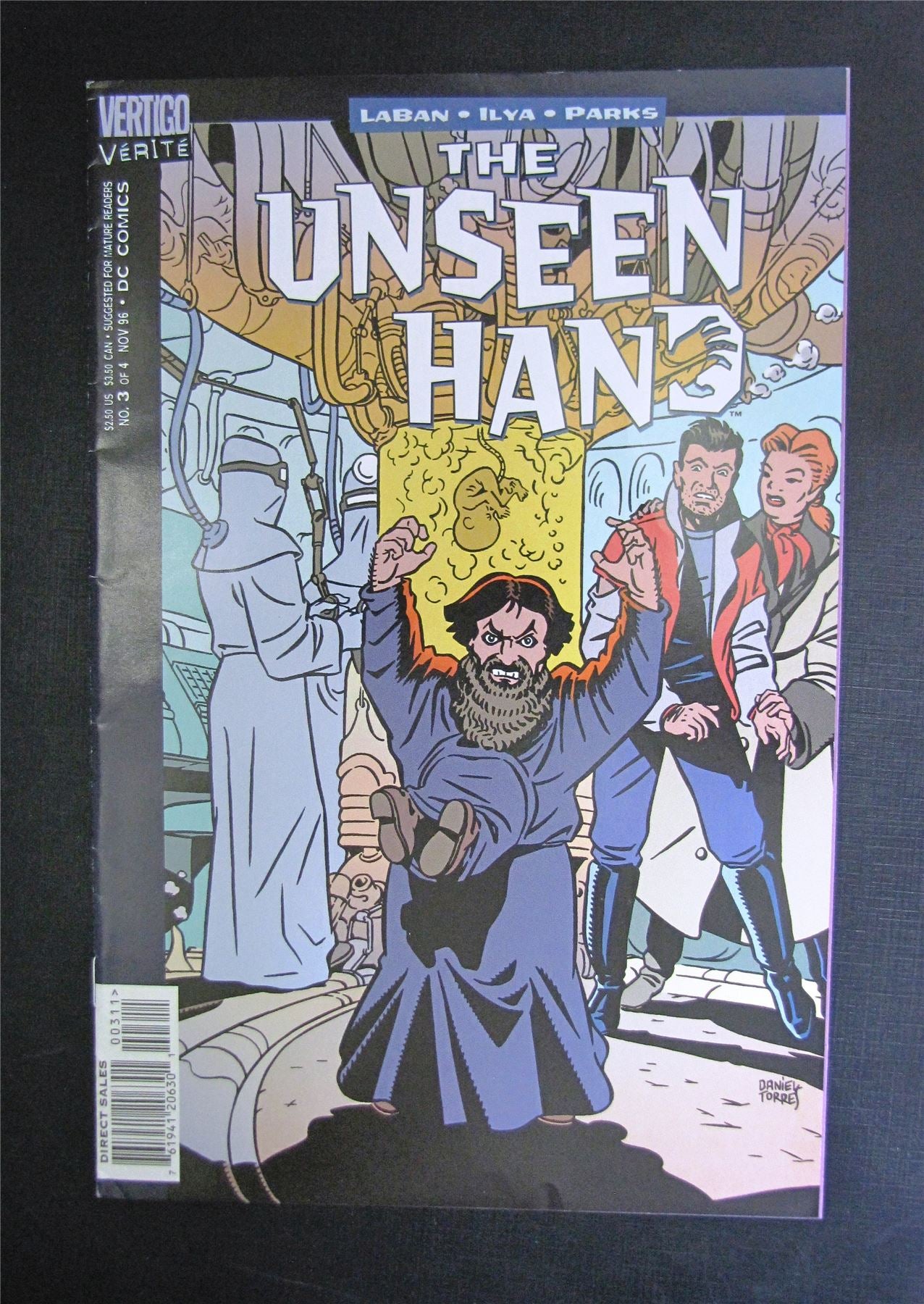 The Unseen Hand #3 - Vertigo - COMICS # 3C16