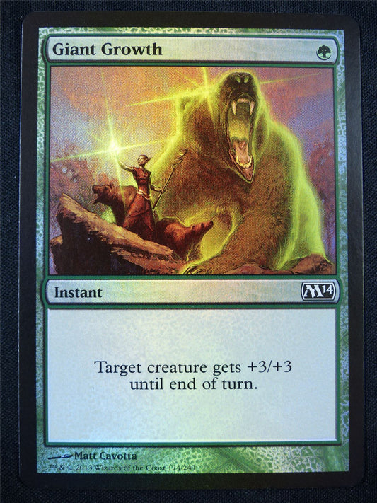 Giant Growth Foil - Mtg Card #1ZV
