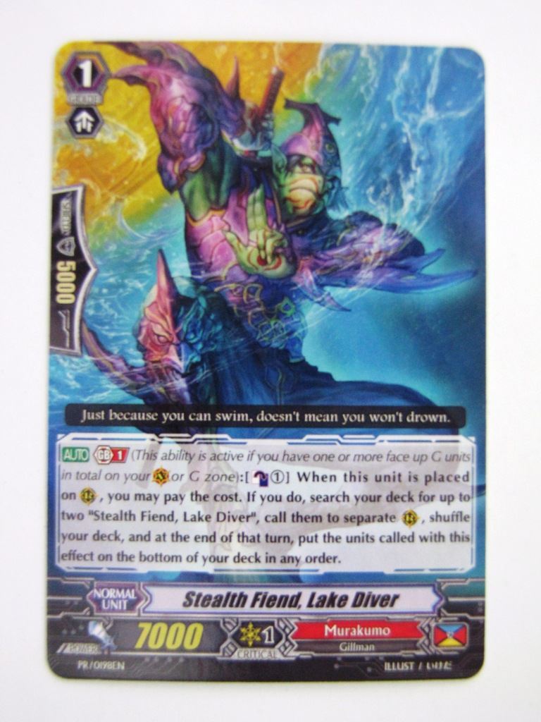 Vanguard Cards: STEALTH FIEND, LAKE DIVER Promo # 2J92