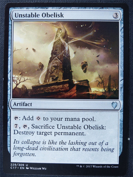 Unstable Obelisk - Mtg Card #21T