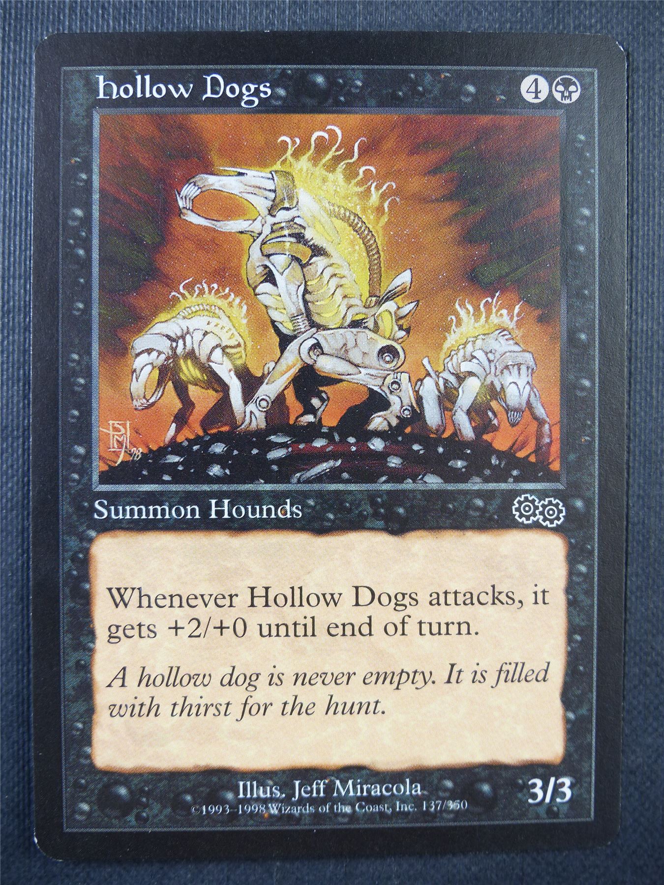 Hollow Dogs - Urza's Saga - Mtg Card #74J