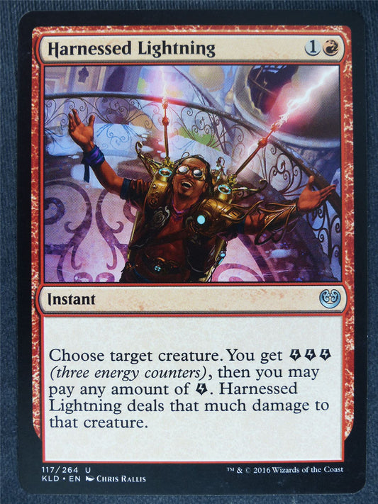 Harnessed Lightning - Mtg Magic Cards #BB