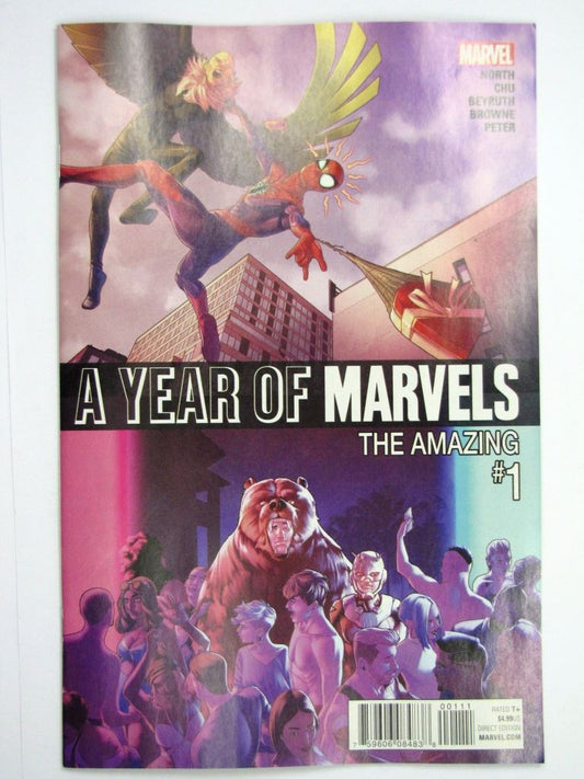 Marvel Comics: A YEAR OF MARVELS: THE AMAZING #1 JUNE 2016 # 10B44