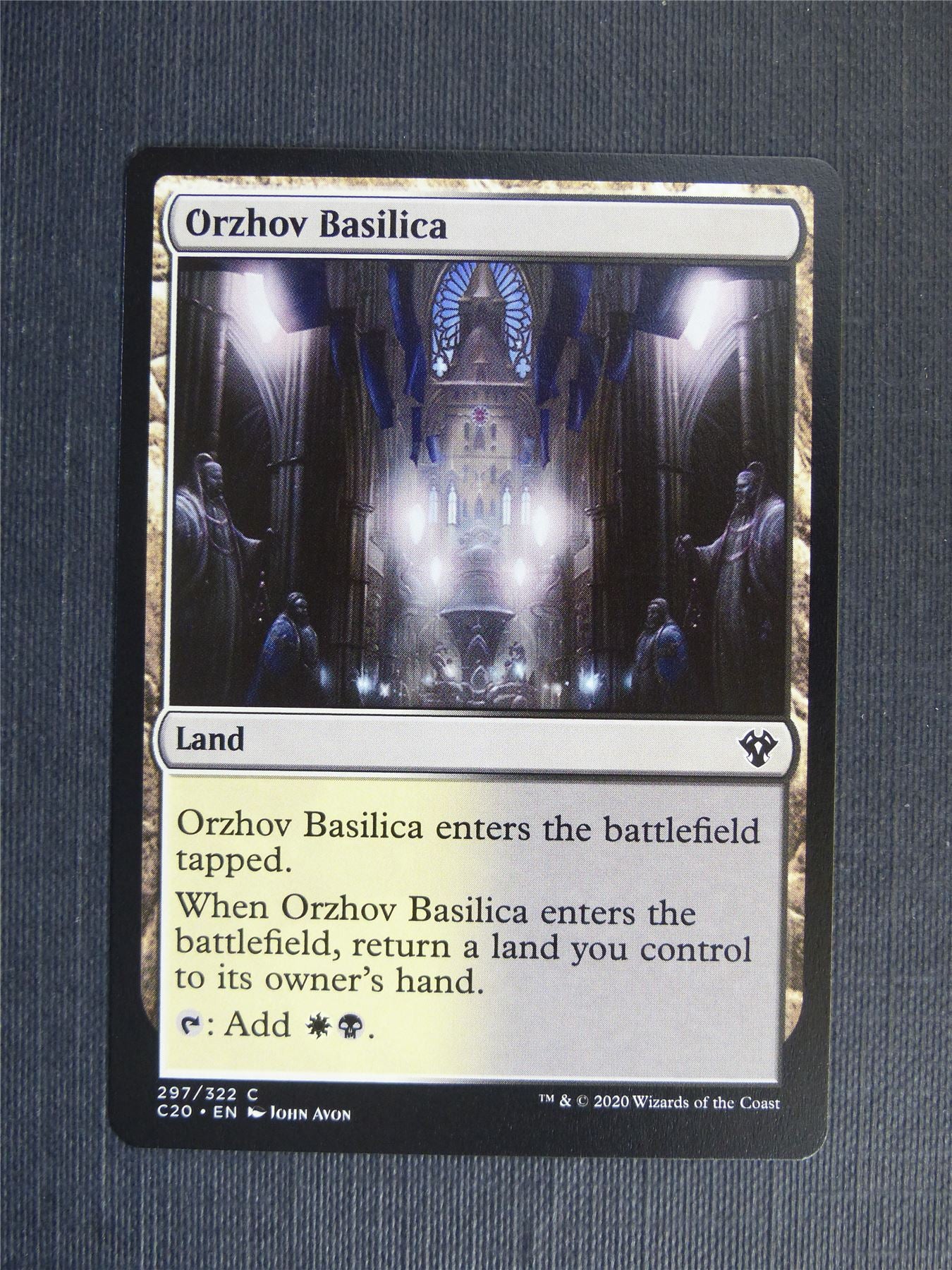 Orzhov Basilica - C20 - Mtg Card