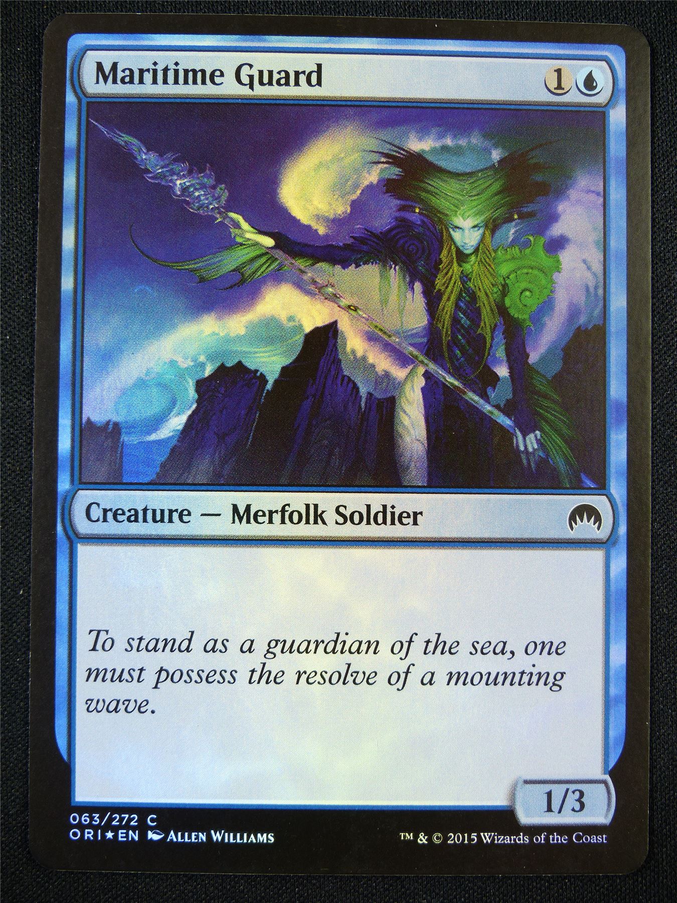 Maritime Guard Foil - Mtg Card #20Y