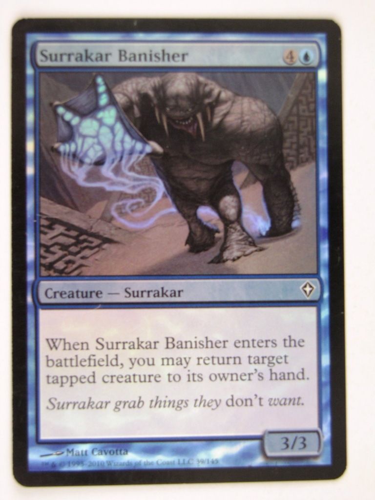 Mtg FOIL - SURRAKAR BANISHER - played