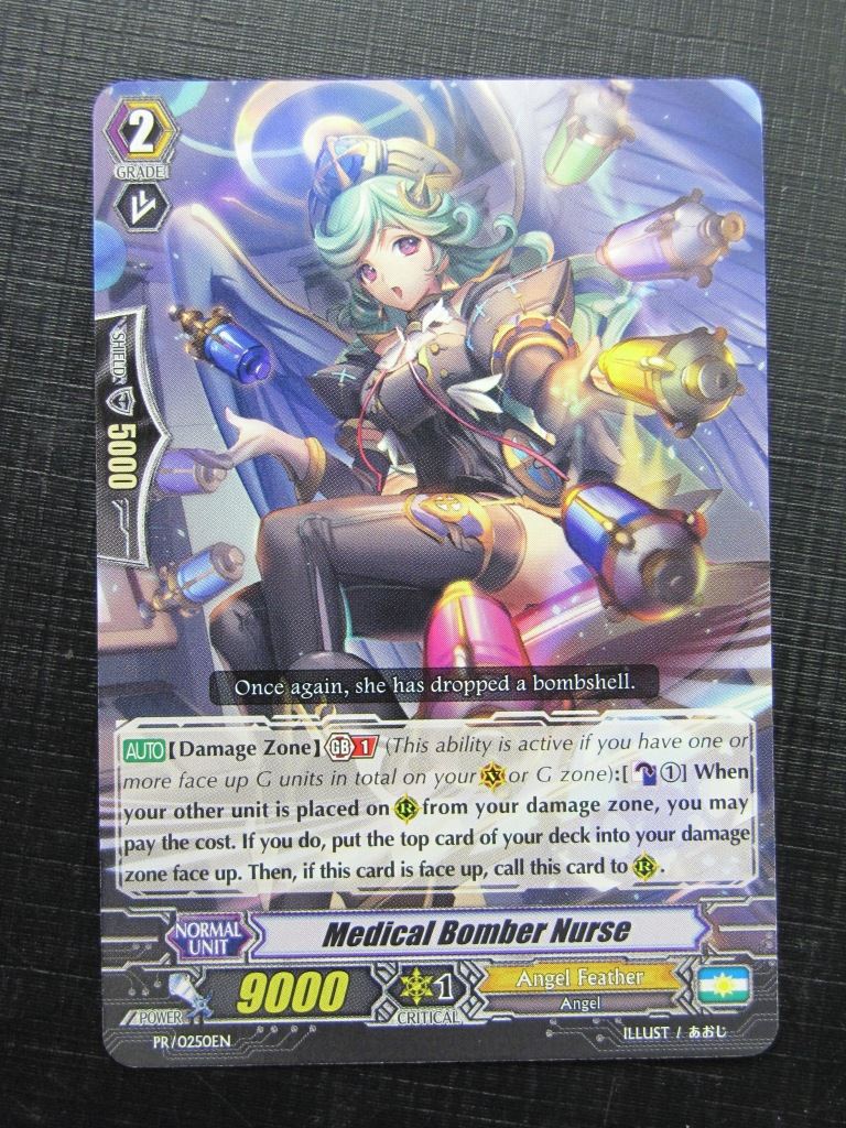 Vanguard Cards: MEDICAL BOMBER NURSE Promo # 28A17