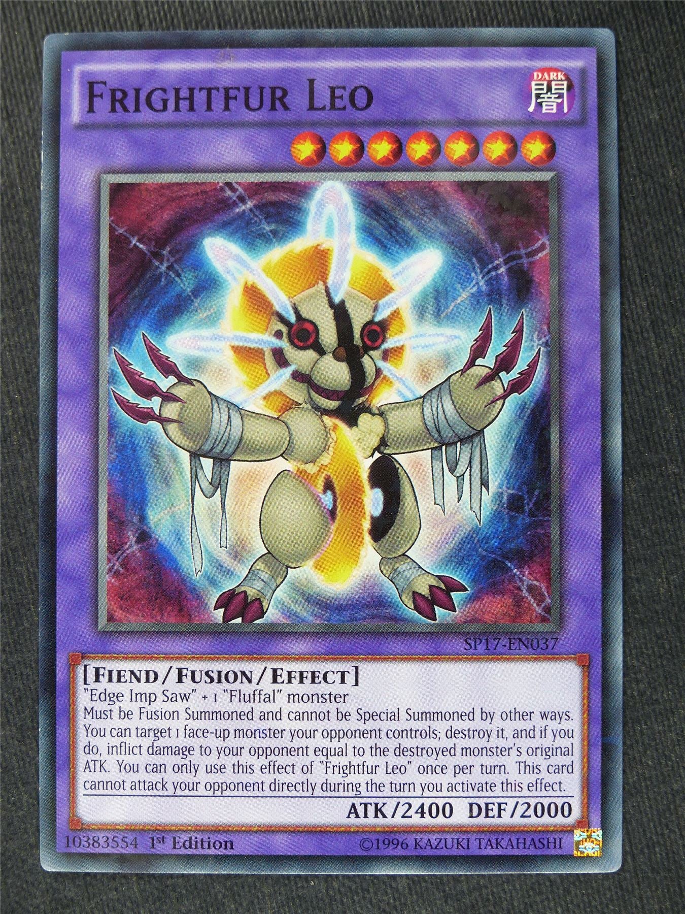 Frightfur Leo SP17 Star Rare - 1st ed - Yugioh Cards #15M