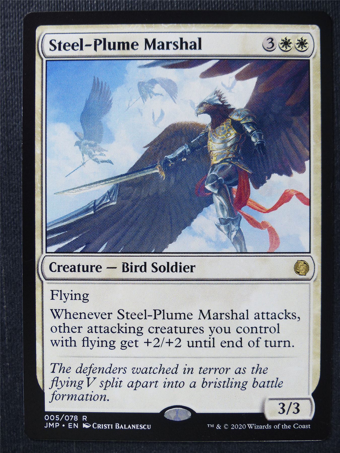 Steel-Plume Marshal - Mtg Magic Card #SP
