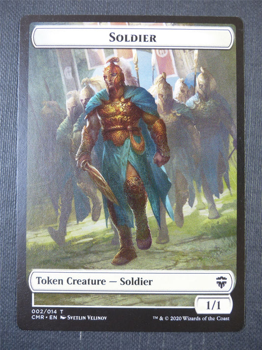 Soldier Token - Mtg Card #10J