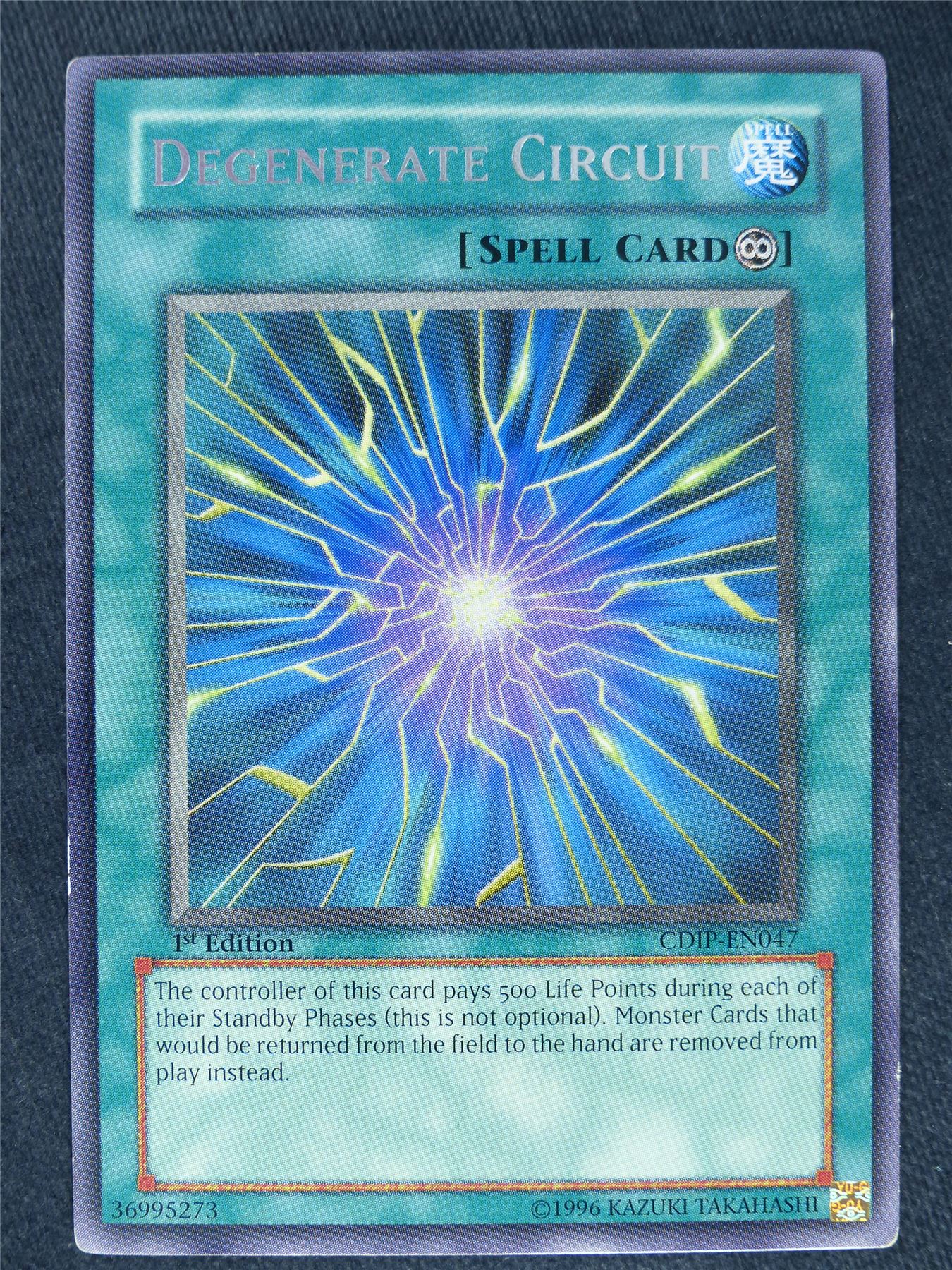 Degenerate Circuit CDIP - 1st ed - Yugioh Cards #41