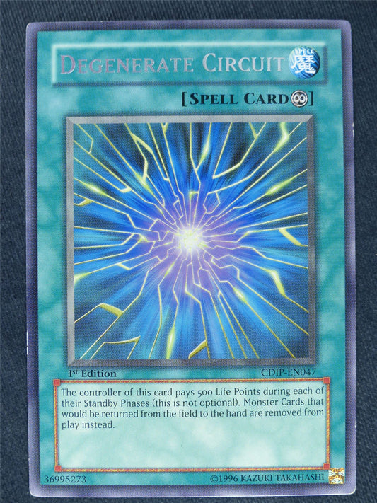 Degenerate Circuit CDIP - 1st ed - Yugioh Cards #41