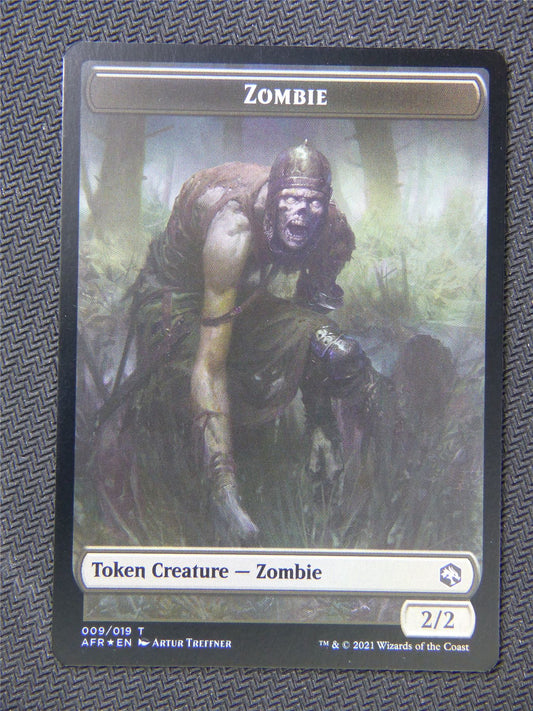 Zombie Foil Token - Mtg Forgotten Realms #1FL