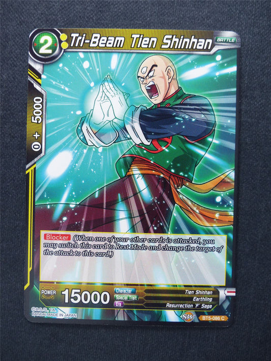 Tri-Beam Tien Shinhan - Dragon Ball Super Cards #14Q