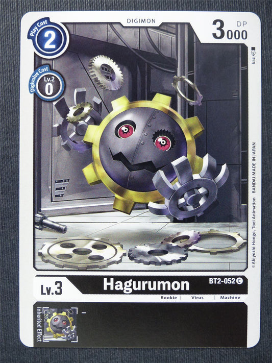 Hagurumon BT2-052 C - Digimon Cards #SG