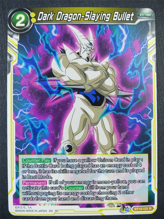 Dark Dragon-Slaying Bullet BT10 R - Dragon Bal Super Card #91F