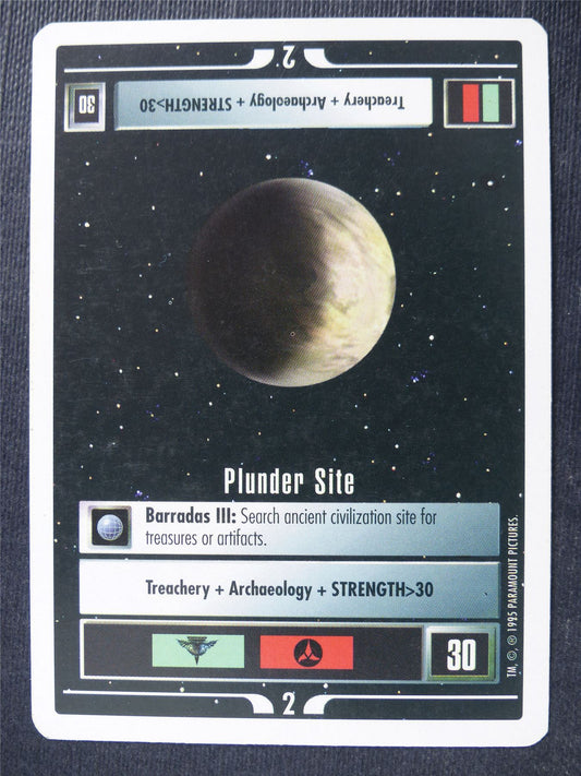 Plunder Site - Star Trek Card #4VC