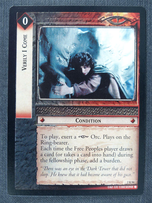 Verily I Come 2 R 94 - LotrR Cards #3C8