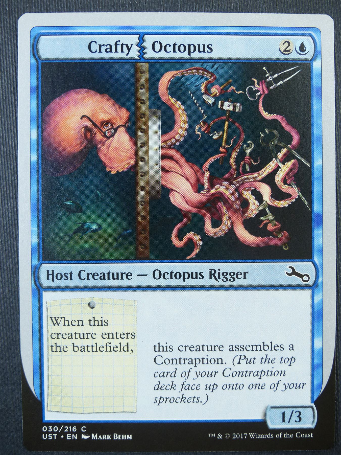 Crafty Octopus - Unstable - Mtg Card #5OK