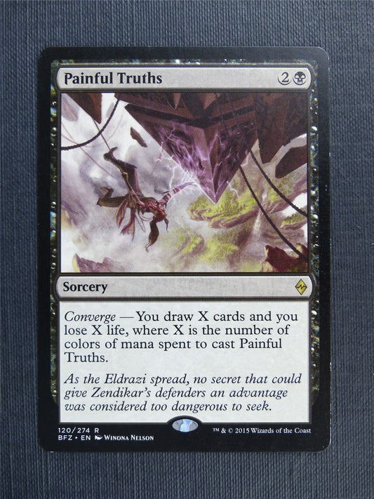 Painful Truths - Mtg Magic Cards #3DZ