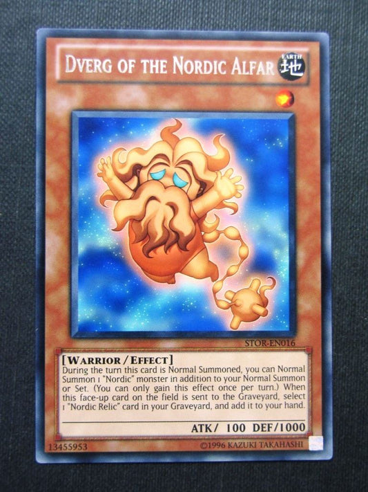 Dverg of the Nordic Alfar STOR Rare - Yugioh Cards #16X