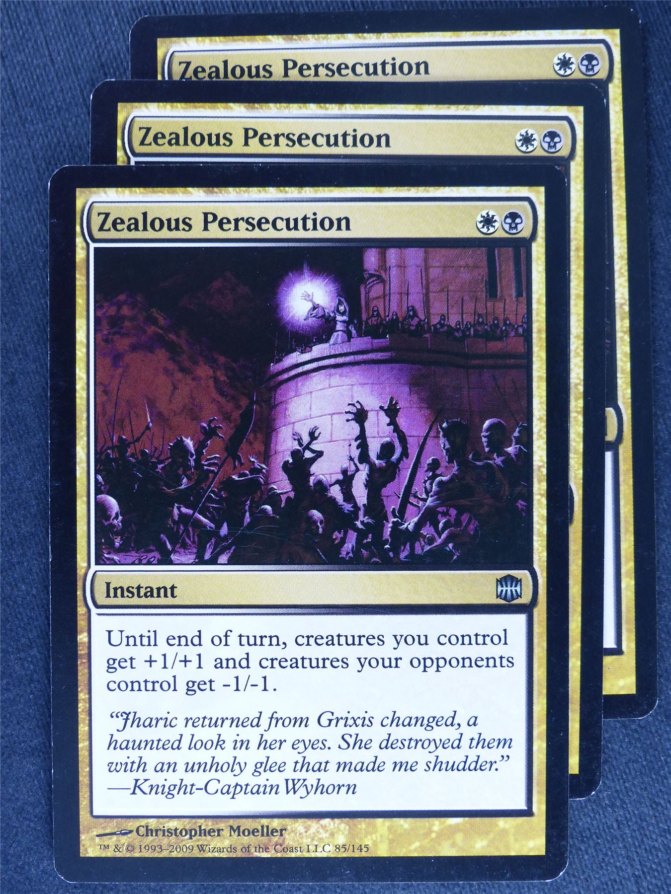 Zealous Persecution x3 - Mtg Magic Cards #KP