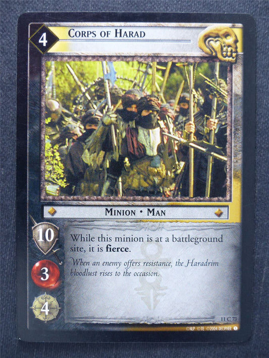 Corps of Harad 11 C 73 - LotR Cards #TF