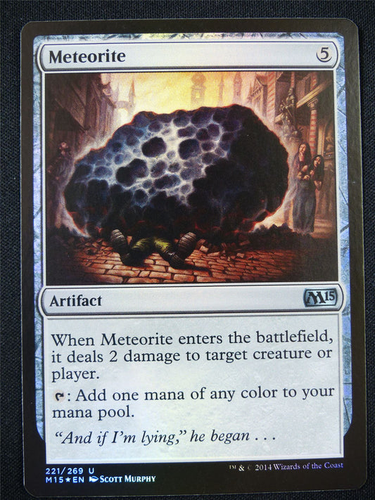 Meteorite Foil - Mtg Card #1ZZ